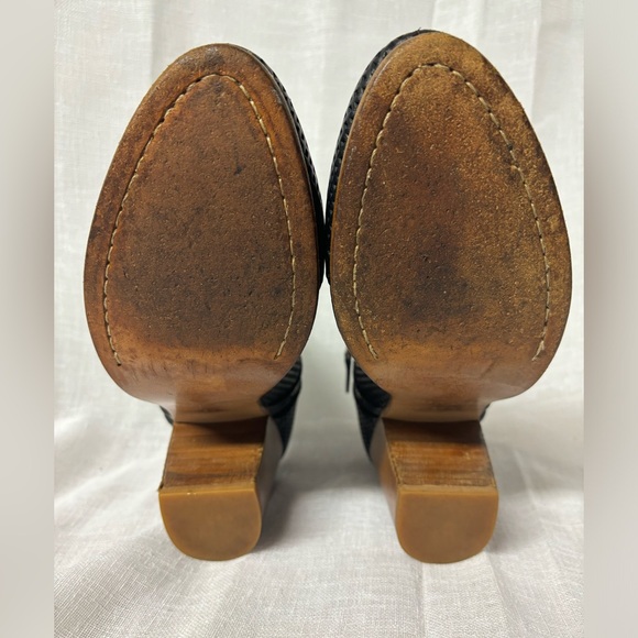 Rag & Bone New York Made in Italy Margot dual side zip heeled booties SZ 40/9.5 - Picture 6 of 7